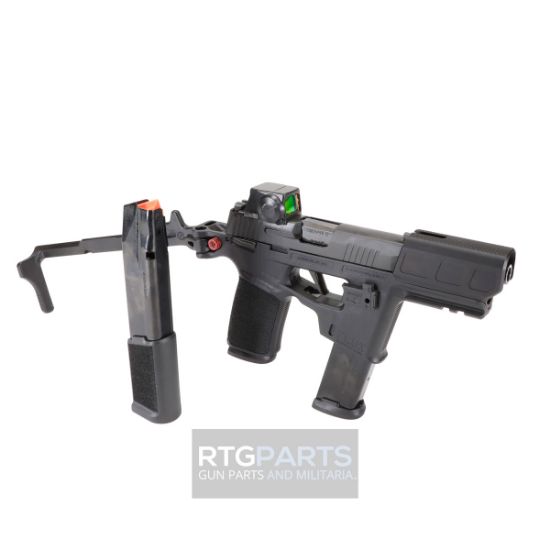 Sig Sauer, P365 Flux, 9mm, Rapid Deploying Stabilizing Brace, Two 17rd & 25rd Mags, 798681726226, FFL-SIG-365FLUX-9-BXR3-RXSL, RTG Parts