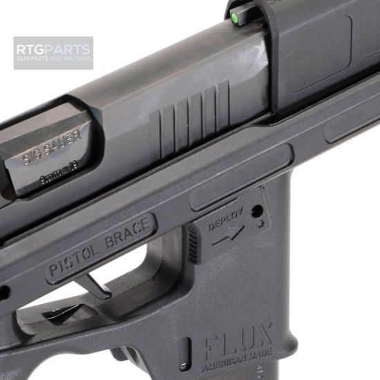 Sig Sauer, P365 Flux, 9mm, Rapid Deploying Stabilizing Brace, Two 17rd & 25rd Mags, 798681726226, FFL-SIG-365FLUX-9-BXR3-RXSL, RTG Parts