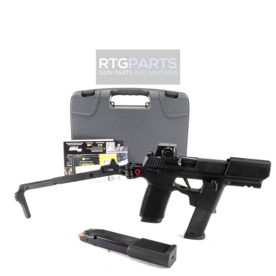 Sig Sauer, P365 Flux, 9mm, Rapid Deploying Stabilizing Brace, Two 17rd & 25rd Mags, 798681726226, FFL-SIG-365FLUX-9-BXR3-RXSL, RTG Parts