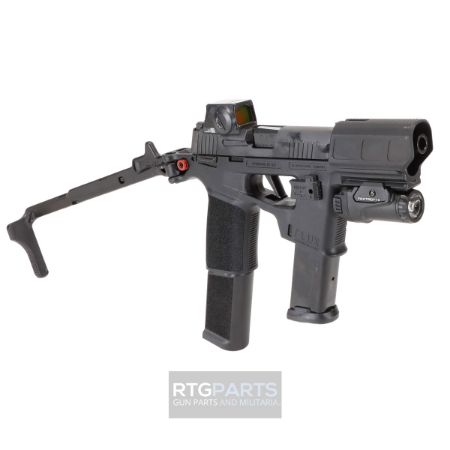 Sig Sauer, P365 Flux Sentry Kit, 9mm, Rapid Deploying Stabilizing Brace, Romeo-X Red Dot, Holster and Four Magazines 3x17rd & 1x25rd, 798681726233, FFL-SIG-365FLUX-9-BXR3-RXSL-TACKIT, RTG Parts