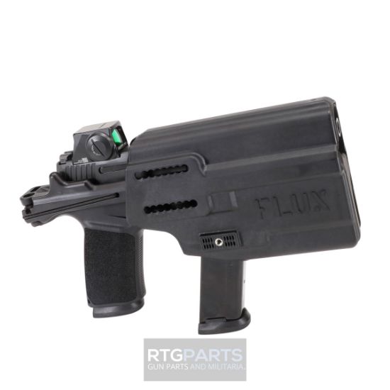 Sig Sauer, P365 Flux Sentry Kit, 9mm, Rapid Deploying Stabilizing Brace, Romeo-X Red Dot, Holster and Four Magazines 3x17rd & 1x25rd, 798681726233, FFL-SIG-365FLUX-9-BXR3-RXSL-TACKIT, RTG Parts