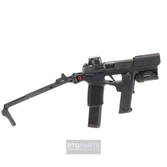 Sig Sauer, P365 Flux Sentry Kit, 9mm, Rapid Deploying Stabilizing Brace, Romeo-X Red Dot, Holster and Four Magazines 3x17rd & 1x25rd, 798681726233, FFL-SIG-365FLUX-9-BXR3-RXSL-TACKIT, RTG Parts