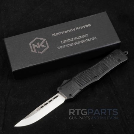 Picture of NORMANDY KNIVES GRIFFIN ULTRALIGHT OTF AUTO KNIFE 3" BLACK