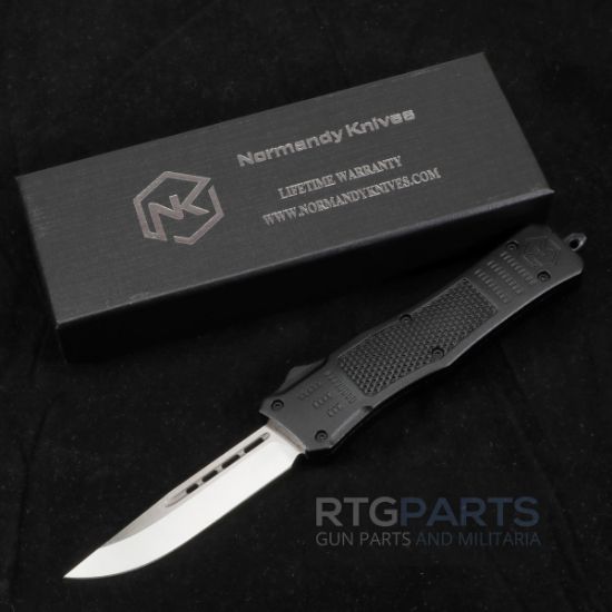 Picture of NORMANDY KNIVES GRIFFIN ULTRALIGHT OTF AUTO KNIFE 3" BLACK