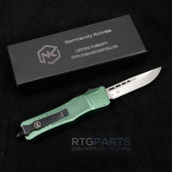 Picture of NORMANDY KNIVES GRIFFIN ULTRALIGHT OTF AUTO KNIFE 3" GREEN