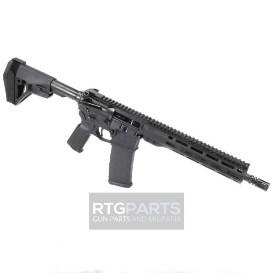 Colt's Manufacturing, M5 Pistol, Semi-automatic, AR Pistol, 5.56 NATO, 11.5" Barrel, Anodized Finish, Black, Magpul Pistol Grip and SBA5 Stabilizing Brace, Picatinny Rail, 30 Round, 1 Magazine, 098289002037, FFL-M5P556-11H, RTG Parts