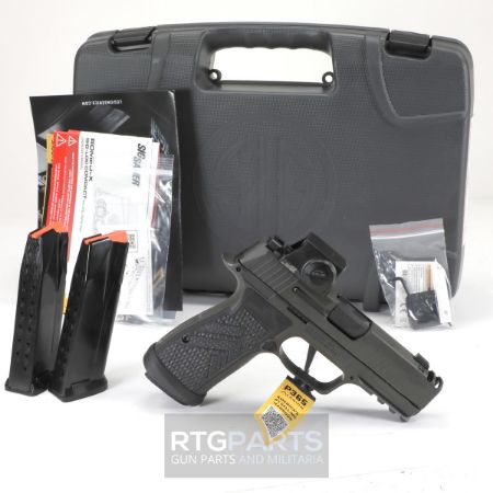 Picture of SIG SAUER P365 AXG LEGION COMP W/ ROMEOX SIG-LOC RED DOT 3X17RD MAGS, 365AXGCA-9-LEGION-RXSL