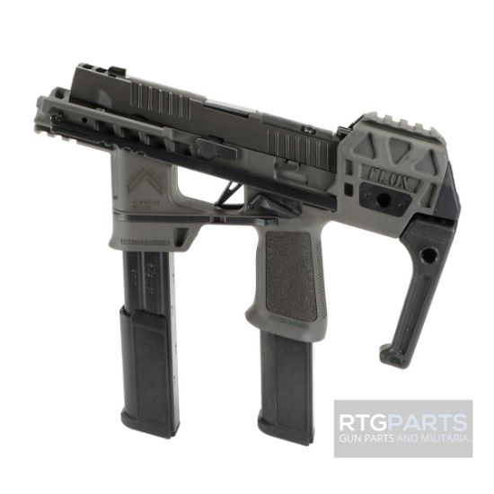 Sig Sauer, P320 Flux Legion, 9mm, Two 30rd Mags, Case, Spring Loaded Retractable Brace, 798681703326, FFL-SIG-320-FLUX-9-LEGION, RTG Parts