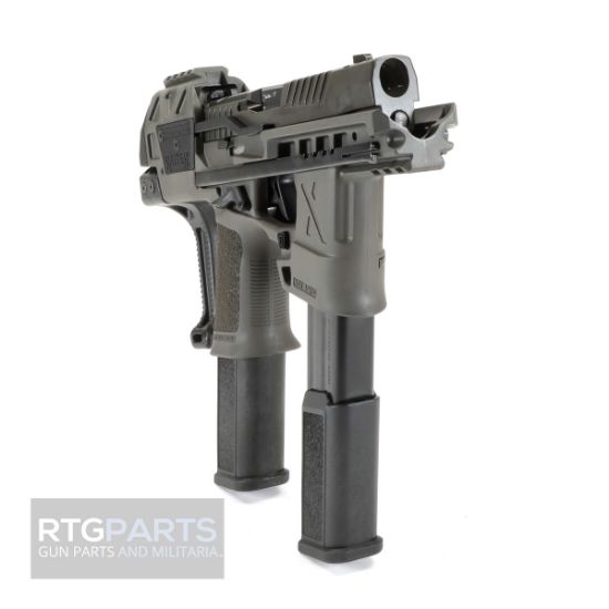 Sig Sauer, P320 Flux Legion, 9mm, Two 30rd Mags, Case, Spring Loaded Retractable Brace, 798681703326, FFL-SIG-320-FLUX-9-LEGION, RTG Parts