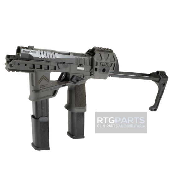 Sig Sauer, P320 Flux Legion, 9mm, Two 30rd Mags, Case, Spring Loaded Retractable Brace, 798681703326, FFL-SIG-320-FLUX-9-LEGION, RTG Parts