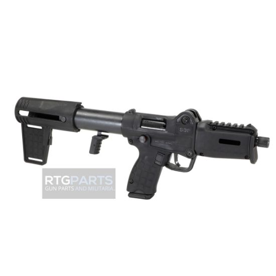 Kel-Tec, SUB-SDP, Sub Nub, Semi-automatic, Folding, 9MM, 6" Threaded Barrel, Threaded 1/2x28", Pistol Brace, 1 Magazine, 17 Rounds, 640832012453, FFL-KELTEC-SDP9BLK, RTG Parts