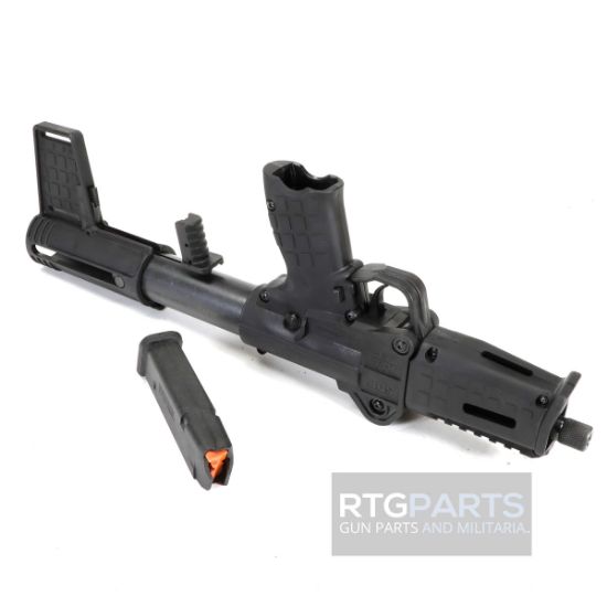 Kel-Tec, SUB-SDP, Sub Nub, Semi-automatic, Folding, 9MM, 6" Threaded Barrel, Threaded 1/2x28", Pistol Brace, 1 Magazine, 17 Rounds, 640832012453, FFL-KELTEC-SDP9BLK, RTG Parts