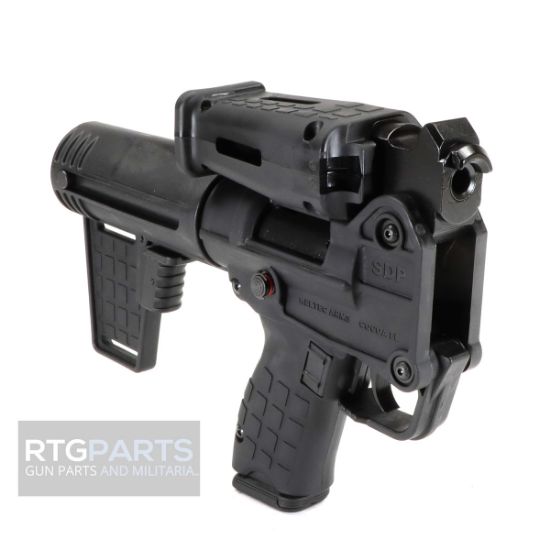 Kel-Tec, SUB-SDP, Sub Nub, Semi-automatic, Folding, 9MM, 6" Threaded Barrel, Threaded 1/2x28", Pistol Brace, 1 Magazine, 17 Rounds, 640832012453, FFL-KELTEC-SDP9BLK, RTG Parts