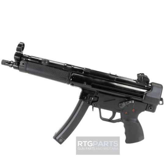 Military Arms Corporation, MAC 5 Package with Brace, Semi-automatic Pistol, 9MM, 8.9" Threaded/Tri Lug Barrel, Matte Finish, Black, 30 Rounds, 2 Magazines, Includes Sling, Flash Hider, and Cleaning Kit, 723551446089, FFL-MAC-12750004, RTG Parts