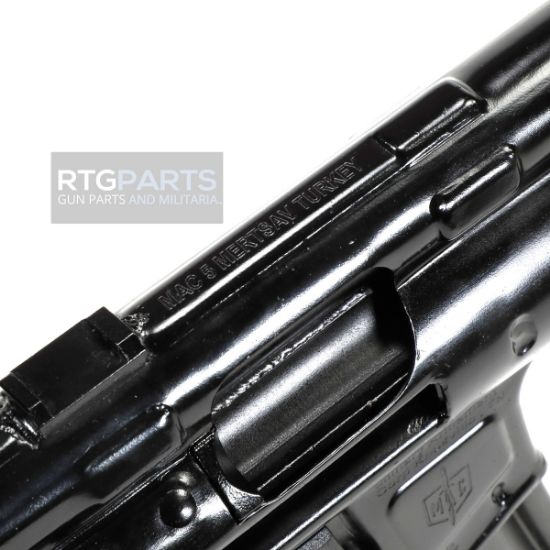 Military Arms Corporation, MAC 5 Package with Brace, Semi-automatic Pistol, 9MM, 8.9" Threaded/Tri Lug Barrel, Matte Finish, Black, 30 Rounds, 2 Magazines, Includes Sling, Flash Hider, and Cleaning Kit, 723551446089, FFL-MAC-12750004, RTG Parts