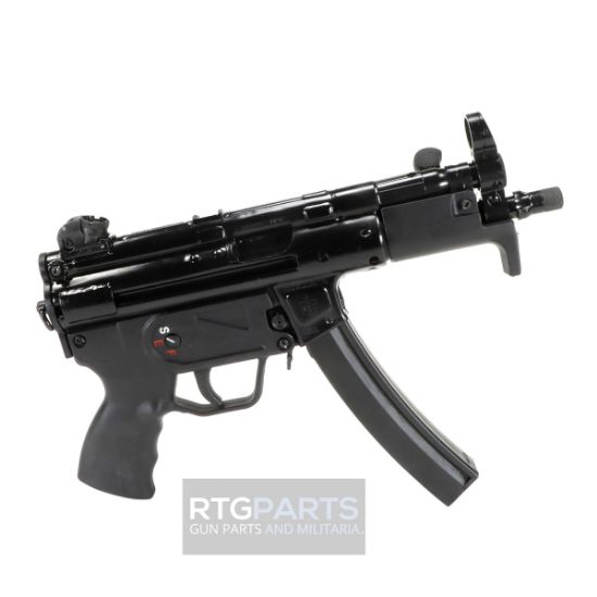 Military Arms Corporation, MAC 5K Package with Brace, Semi-automatic Pistol, 9MM, 8.9" Threaded/Tri Lug Barrel, Matte Finish, Black,  2 30rd Magazines, Includes Sling, Flash Hider, and Cleaning Kit, MAC5K, MAC-5K, 723551446263, FFL-MAC-12750005, RTG Parts