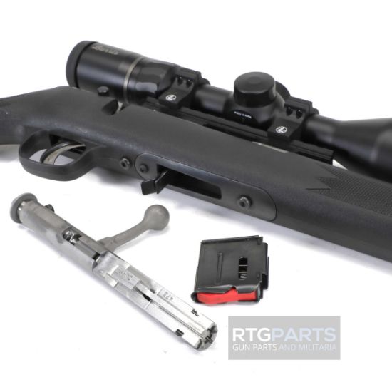 Savage, Model 93, Bolt Action Rifle, .22WMR, 21" Heavy Stainless Barrel, 5rd Mag, Burrus Scope, Accu-Trigger, Excellent Condition, Just one available, FFL-J1-C-1490, RTG Parts
