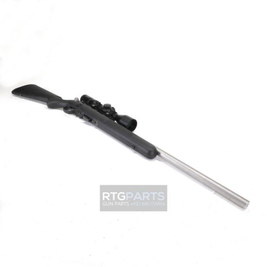 Savage, Model 93, Bolt Action Rifle, .22WMR, 21" Heavy Stainless Barrel, 5rd Mag, Burrus Scope, Accu-Trigger, Excellent Condition, Just one available, FFL-J1-C-1490, RTG Parts
