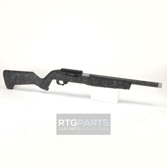 Ruger, 10/22 Carbon Fiber, Semi-automatic, 22LR, 16.1" Threaded Carbon Fiber Barrel, 1/2X28 Thread Pitch, Clear Satin Finish, Textured White Speckle Black Magpul X-22 Stock, Manual Safety, 10 Round Rotary Magazine, 736676320141, FFL-RUG-32014, RTG Parts