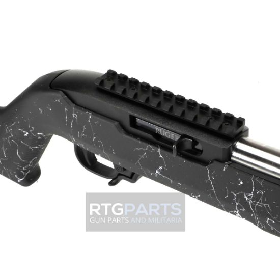 Ruger, 10/22 Carbon Fiber, Semi-automatic, 22LR, 16.1" Threaded Carbon Fiber Barrel, 1/2X28 Thread Pitch, Clear Satin Finish, Textured White Speckle Black Magpul X-22 Stock, Manual Safety, 10 Round Rotary Magazine, 736676320141, FFL-RUG-32014, RTG Parts