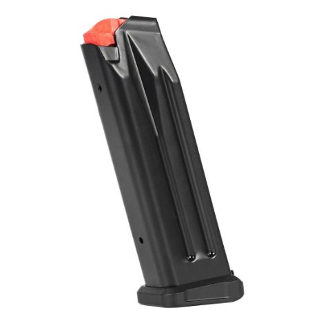 Mec-Gar, Competition Pistol Magazine, 9mm / 38 Super, 20 Rounds, Black, Fits Para Ordinance P18 / Armscor & Rock Island Double Stacks, Steel, Black, Anti-Friction Coating, Mecgar, 765595801004, MEC-MGP1820M, RTG Parts