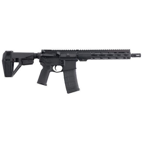 Colt's Manufacturing, M4 Pistol, Semi-automatic, AR Pistol, 5.56 NATO, 11.5" Barrel, Anodized Finish, Black, SBA5 Pistol Stabilizing Brace, Full Length M-LOK Handguard, Picatinny Rail, 30 Rounds, 1 Magazine, 098289002006, FFL-M4P6933, RTG Parts
