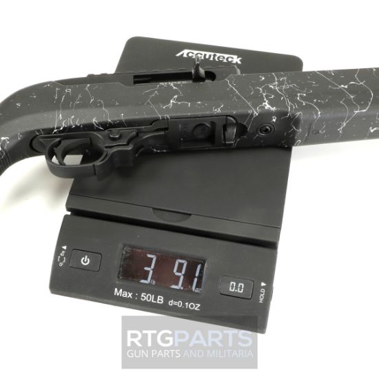 Ruger, 10/22 Carbon Fiber, Semi-automatic, 22LR, 16.1" Threaded Carbon Fiber Barrel, 1/2X28 Thread Pitch, Clear Satin Finish, Textured White Speckle Black Magpul X-22 Stock, Manual Safety, 10 Round Rotary Magazine, 736676320141, FFL-RUG-32014, RTG Parts