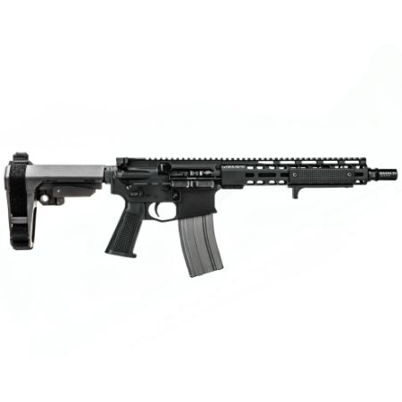 Griffin Armament, MK2 CQB, Fully Ambidextrous, Semi-Automatic, AR Pistol, 223W, 11.5" Barrel, Black Finish, Pistol Stabilizing Brace, Full Length M-LOK Handguard, Picatinny Rail, 30 Rounds, 1 Magazine, Ambi Lower, 689396840478, FFL-GRIFFIN-MK2CQB223W115P-W, RTG Parts