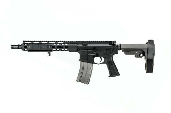 Griffin Armament, MK2 CQB, Fully Ambidextrous, Semi-Automatic, AR Pistol, 223W, 11.5" Barrel, Black Finish, Pistol Stabilizing Brace, Full Length M-LOK Handguard, Picatinny Rail, 30 Rounds, 1 Magazine, Ambi Lower, 689396840478, FFL-GRIFFIN-MK2CQB223W115P-W, RTG Parts