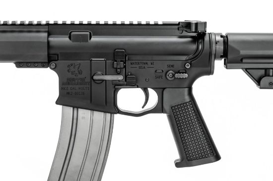 Griffin Armament, MK2 CQB, Fully Ambidextrous, Semi-Automatic, AR Pistol, 223W, 11.5" Barrel, Black Finish, Pistol Stabilizing Brace, Full Length M-LOK Handguard, Picatinny Rail, 30 Rounds, 1 Magazine, Ambi Lower, 689396840478, FFL-GRIFFIN-MK2CQB223W115P-W, RTG Parts