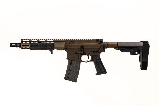 Griffin Armament, MK2 PSD, Fully Ambidextrous, Semi-Automatic, AR Pistol, 300 Blackout, 9.5" Barrel, Terra Brown Finish, Pistol Stabilizing Brace, Full Length M-LOK Handguard, Picatinny Rail, 30 Rounds, 1 Magazine, Ambi Lower, FDE, Flat Dark Earth, 631465972184, FFL-GRIFFIN-MK2PSD30095PFDE-W, RTG Parts
