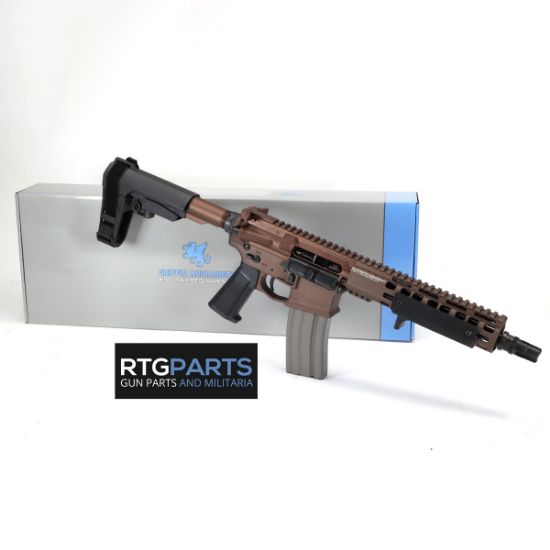 Griffin Armament, MK2 PSD, Fully Ambidextrous, Semi-Automatic, AR Pistol, 300 Blackout, 9.5" Barrel, Terra Brown Finish, Pistol Stabilizing Brace, Full Length M-LOK Handguard, Picatinny Rail, 30 Rounds, 1 Magazine, Ambi Lower, FDE, Flat Dark Earth, 631465972184, FFL-GRIFFIN-MK2PSD30095PFDE-W, RTG Parts