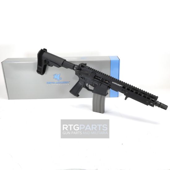 Griffin Armament, MK2 PSD, Fully Ambidextrous, Semi-Automatic, AR Pistol, 300 Blackout, 11.5" Barrel, Black Finish, Pistol Stabilizing Brace, Full Length M-LOK Handguard, Picatinny Rail, 30 Rounds, 1 Magazine, Ambi Lower, 689396840492, FFL-GRIFFIN-MK2PSD30095P-W, RTG Parts