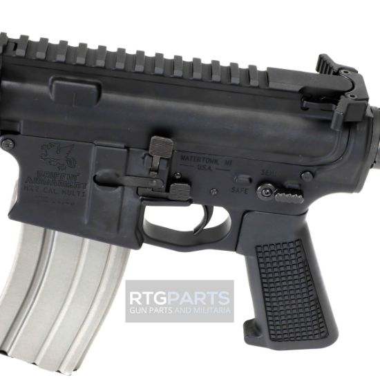 Griffin Armament, MK2 PSD, Fully Ambidextrous, Semi-Automatic, AR Pistol, 300 Blackout, 11.5" Barrel, Black Finish, Pistol Stabilizing Brace, Full Length M-LOK Handguard, Picatinny Rail, 30 Rounds, 1 Magazine, Ambi Lower, 689396840492, FFL-GRIFFIN-MK2PSD30095P-W, RTG Parts