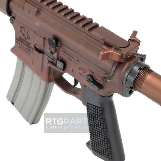 Griffin Armament, MK2 CQB, Fully Ambidextrous, Semi-Automatic, AR Pistol, 223W, 11.5" Barrel, Terra Brown Finish, FDE, Flat Dark Earth, Pistol Stabilizing Brace, Full Length M-LOK Handguard, Picatinny Rail, 30 Rounds, 1 Magazine, Ambi Lower, 631465972207, FFL-GRIFFIN-MK2CQB223W115PFDE-W, RTG Parts
