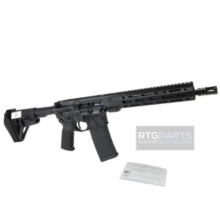 Colt's Manufacturing, M4 Pistol, Semi-automatic, AR Pistol, 5.56 NATO, 11.5" Barrel, Anodized Finish, Black, SBA5 Pistol Stabilizing Brace, Full Length M-LOK Handguard, Picatinny Rail, 30 Rounds, 1 Magazine, 098289002006, FFL-M4P6933, RTG Parts