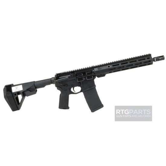 Colt's Manufacturing, M4 Pistol, Semi-automatic, AR Pistol, 5.56 NATO, 11.5" Barrel, Anodized Finish, Black, SBA5 Pistol Stabilizing Brace, Full Length M-LOK Handguard, Picatinny Rail, 30 Rounds, 1 Magazine, 098289002006, FFL-M4P6933, RTG Parts