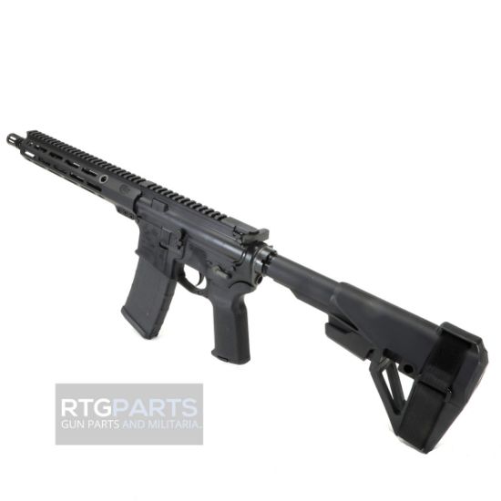 Colt's Manufacturing, M4 Pistol, Semi-automatic, AR Pistol, 5.56 NATO, 11.5" Barrel, Anodized Finish, Black, SBA5 Pistol Stabilizing Brace, Full Length M-LOK Handguard, Picatinny Rail, 30 Rounds, 1 Magazine, 098289002006, FFL-M4P6933, RTG Parts