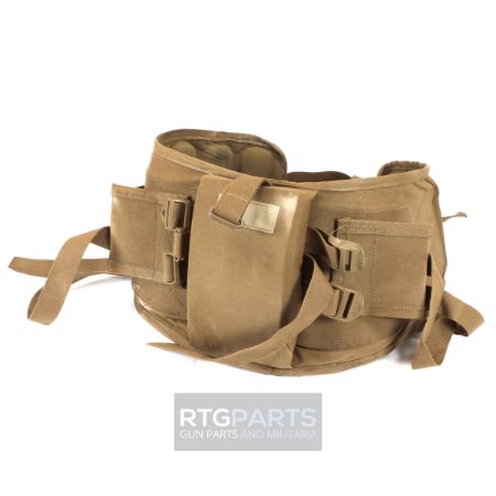 USMC COY Hip Belt for Main Pack, Coyote Brown, Used, PLT-BIN-TBD-COY-HIP-BELT, RTG Parts