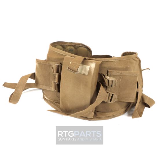 USMC COY Hip Belt for Main Pack, Coyote Brown, Used, PLT-BIN-TBD-COY-HIP-BELT, RTG Parts