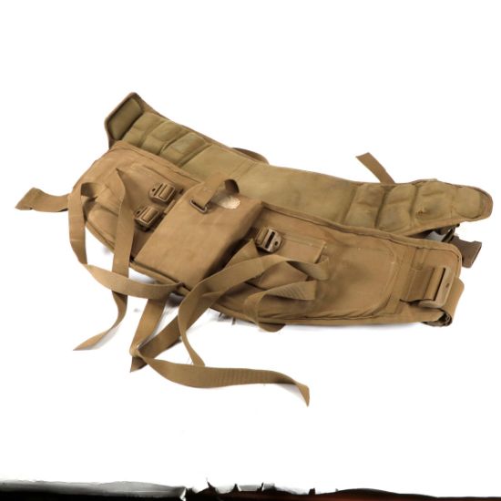 USMC COY Hip Belt for Main Pack, Coyote Brown, Used, PLT-BIN-TBD-COY-HIP-BELT, RTG Parts