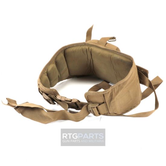 USMC COY Hip Belt for Main Pack, Coyote Brown, Used, PLT-BIN-TBD-COY-HIP-BELT, RTG Parts