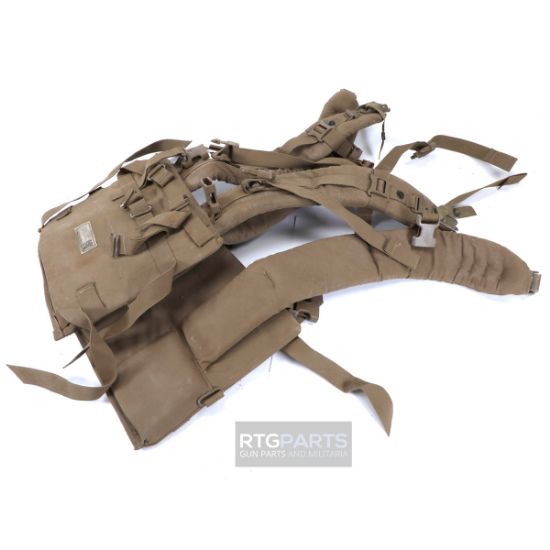 USMC, COY Shoulder Harness for Main Pack, Coyote Brown, Used, PLT-BIN-TBD-COY-SHOULDER-HARNESS, RTG Parts