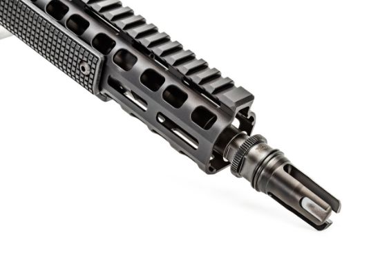Griffin Armament, MK2 Patrol, Fully Ambidextrous, Semi-Automatic, AR Rifle, 223W, 13.9" Barrel with Pinned & Welded Flash Hider making 16", Black Finish, Full Length M-LOK Handguard, Picatinny Rail, 30 Rounds, 1 Magazine, 689396840614, FFL-GRIFFIN-MK2PATROL139-W, RTG Parts
