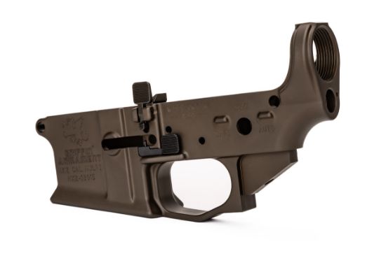 Griffin Armament, MK2 Stripped Lower Receiver, Fully Ambidextrous, Semi-Automatic, AR, Multi-Cal, Terra Brown, Full-Ambi, FDE, Flat Dark Earth, 631465972597, FFL-GRIFFIN-MK2ALFDE, RTG Parts