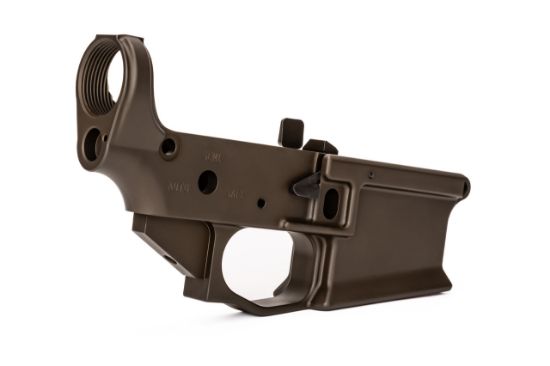 Griffin Armament, MK2 Stripped Lower Receiver, Fully Ambidextrous, Semi-Automatic, AR, Multi-Cal, Terra Brown, Full-Ambi, FDE, Flat Dark Earth, 631465972597, FFL-GRIFFIN-MK2ALFDE, RTG Parts