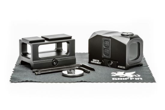 Griffin Armament, Micro Sight, Red Dot, Acro Foot Print, Black, 608870863307, GRIFFIN-GMS3R, RTG Parts
