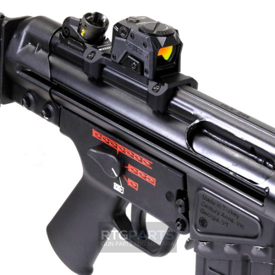 Infitech, Aimpoint ACRO Mount, Fits HK G3, HK33, MP5, MP5K, Black, G3MP5APAM1, HKK-INFITECH-G3MP5-APAM1, RTG Parts