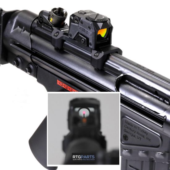Infitech, Aimpoint ACRO Mount, Fits HK G3, HK33, MP5, MP5K, Black, G3MP5APAM1, HKK-INFITECH-G3MP5-APAM1, RTG Parts