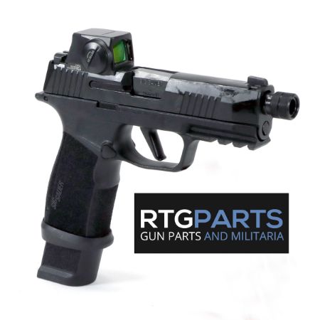 Sig Sauer, P365 XMACRO, Striker Fired, Semi-automatic, Sub-compact, Polymer Frame Pistol, 9MM, 4.3" Threaded Barrel, 1/2X28 Thread Pitch, Matte Finish, Black, Sig LXG Grip, Romeo-X SIG-LOC Compact Optic, X-RAY3 Day/Night Sights, 21 Rounds, 4 Magazines, X-Macro, Tacops, 798681731398, FFL-SIG-365XCA-9-BTAC-TBRXSL, RTG Parts